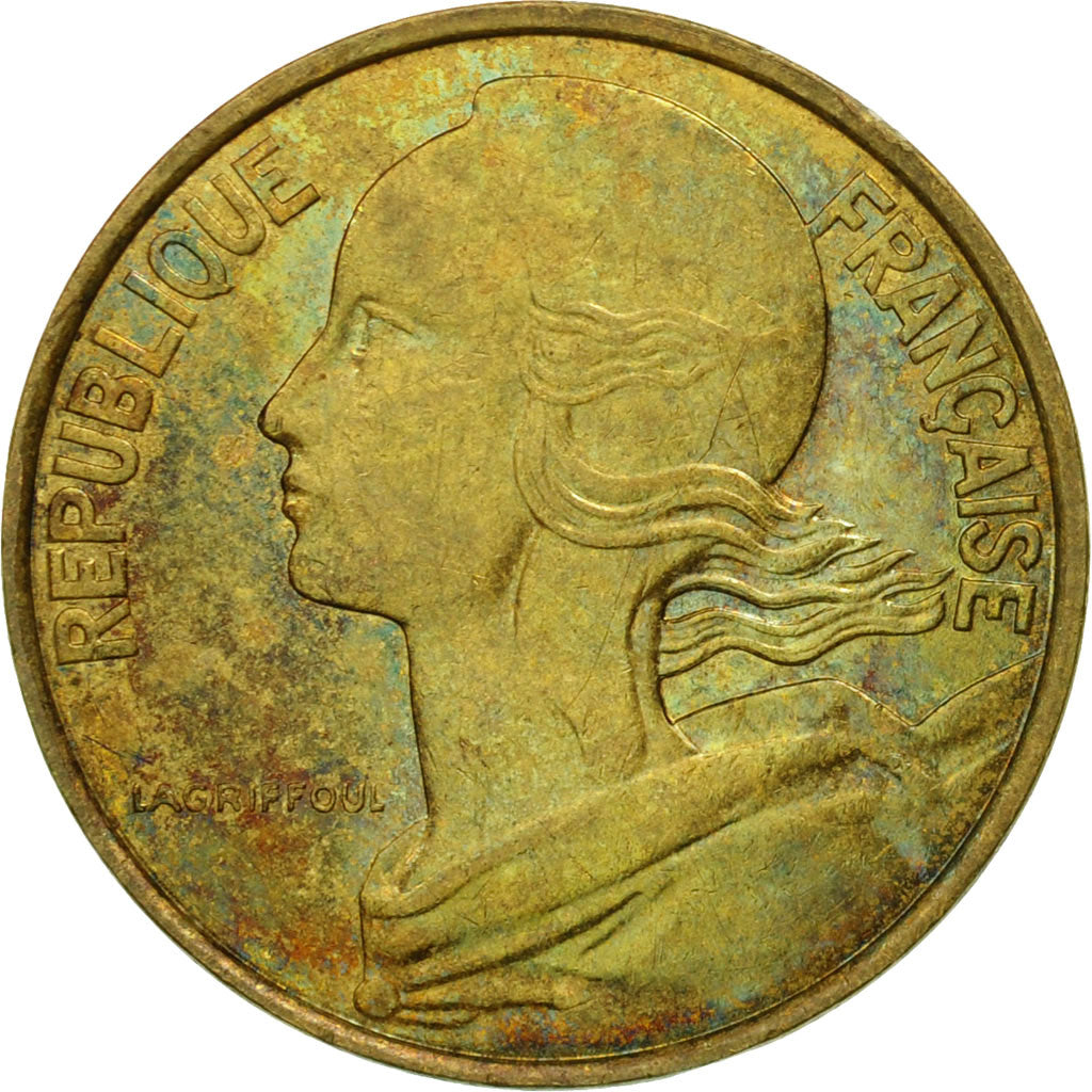 Coin, France, Marianne, 10 Centimes, 1996, Paris, VF(20-25), Aluminum-Bronze