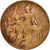 Moneta, Francia, Dupuis, 10 Centimes, 1913, Paris, MB, Bronzo, KM:843