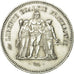 Moneda, Francia, Hercule, 50 Francs, 1976, Paris, MBC, Plata, KM:941.1