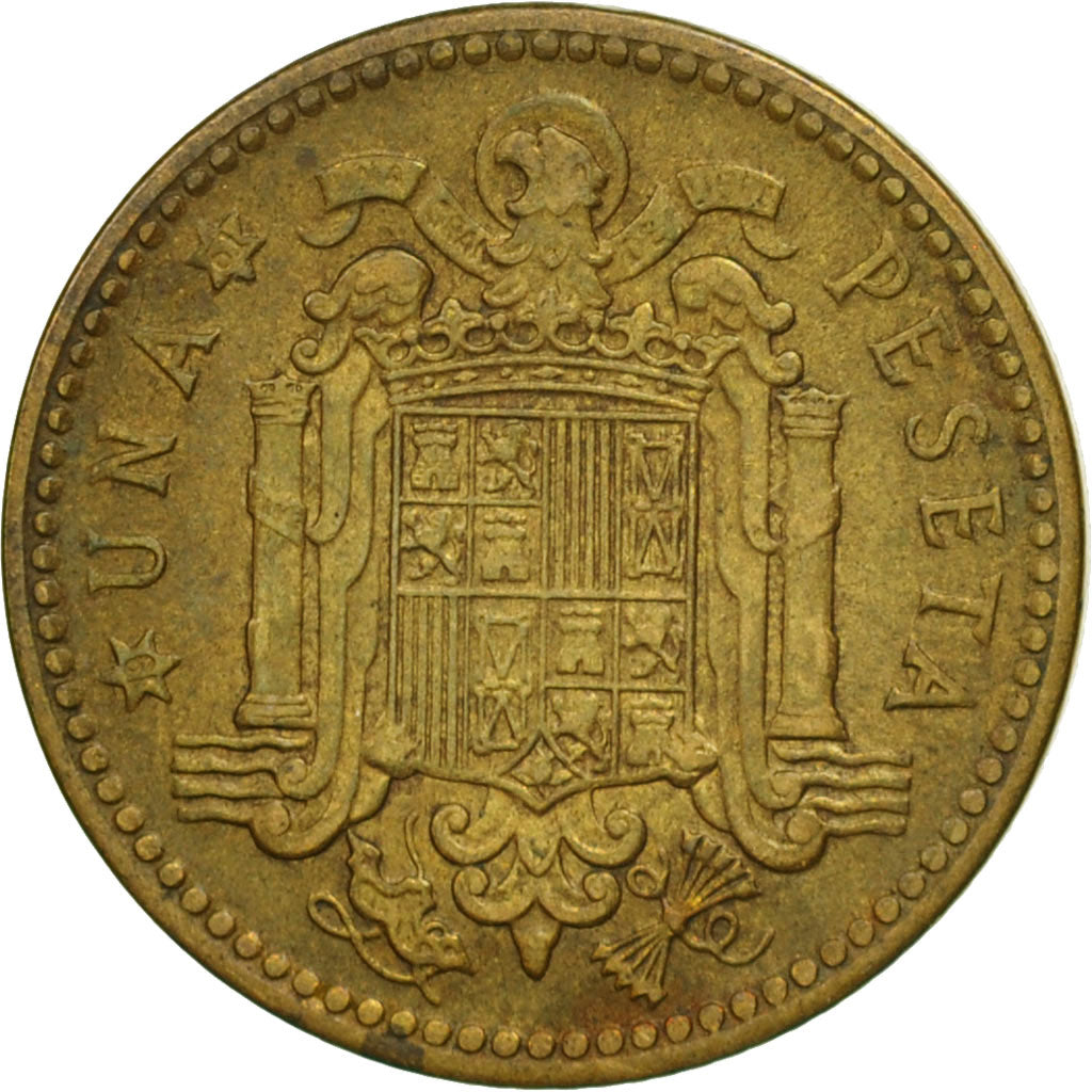 Münze, Spanien, Francisco Franco, caudillo, Peseta, 1961, S, Aluminum-Bronze