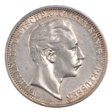 Coin, German States, PRUSSIA, Wilhelm II, 3 Mark, 1910, Berlin, AU(50-53)