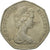 Moneta, Gran Bretagna, Elizabeth II, 50 New Pence, 1969, MB, Rame-nichel, KM:913