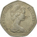 Moneta, Wielka Brytania, Elizabeth II, 50 New Pence, 1969, VF(20-25)