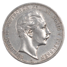 GERMAN STATES, 3 Mark, 1911, Berlin, KM #527, AU(50-53), Silver, 33, 16.60