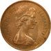 Coin, Great Britain, Elizabeth II, 2 New Pence, 1977, VF(30-35), Bronze, KM:916