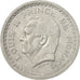 Münze, Monaco, Louis II, Franc, 1943, Poissy, SS, Aluminium, KM:120