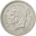 Monnaie, Monaco, Louis II, Franc, 1943, Poissy, TTB, Aluminium, Gadoury:131