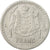 Coin, Monaco, Louis II, Franc, 1943, Poissy, EF(40-45), Aluminum, KM:120