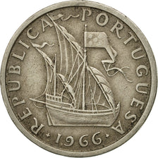 Monnaie, Portugal, 5 Escudos, 1966, TB+, Copper-nickel, KM:591