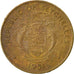 Moneda, Seychelles, 10 Cents, 1981, British Royal Mint, BC+, Latón, KM:44