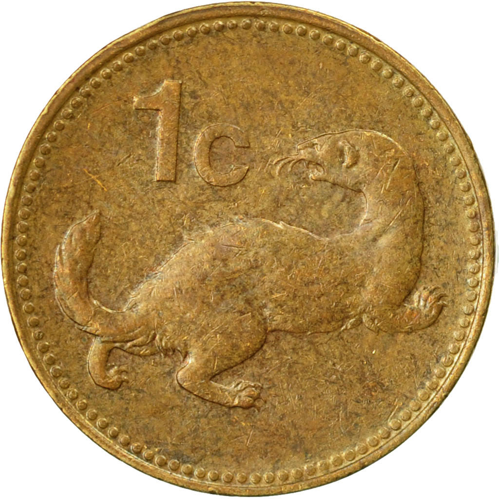 Coin, Malta, Cent, 2001, British Royal Mint, VF(30-35), Nickel-brass, KM:93