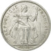 Moneda, Polinesia francesa, 5 Francs, 1965, Paris, BC+, Aluminio, KM:4