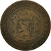 Coin, Luxembourg, William III, 10 Centimes, 1865, Paris, VF(20-25), Bronze