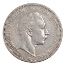 Coin, German States, PRUSSIA, Wilhelm II, 5 Mark, 1893, Berlin, VF(30-35)