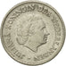 Coin, Netherlands, Juliana, 25 Cents, 1950, VF(30-35), Nickel, KM:183