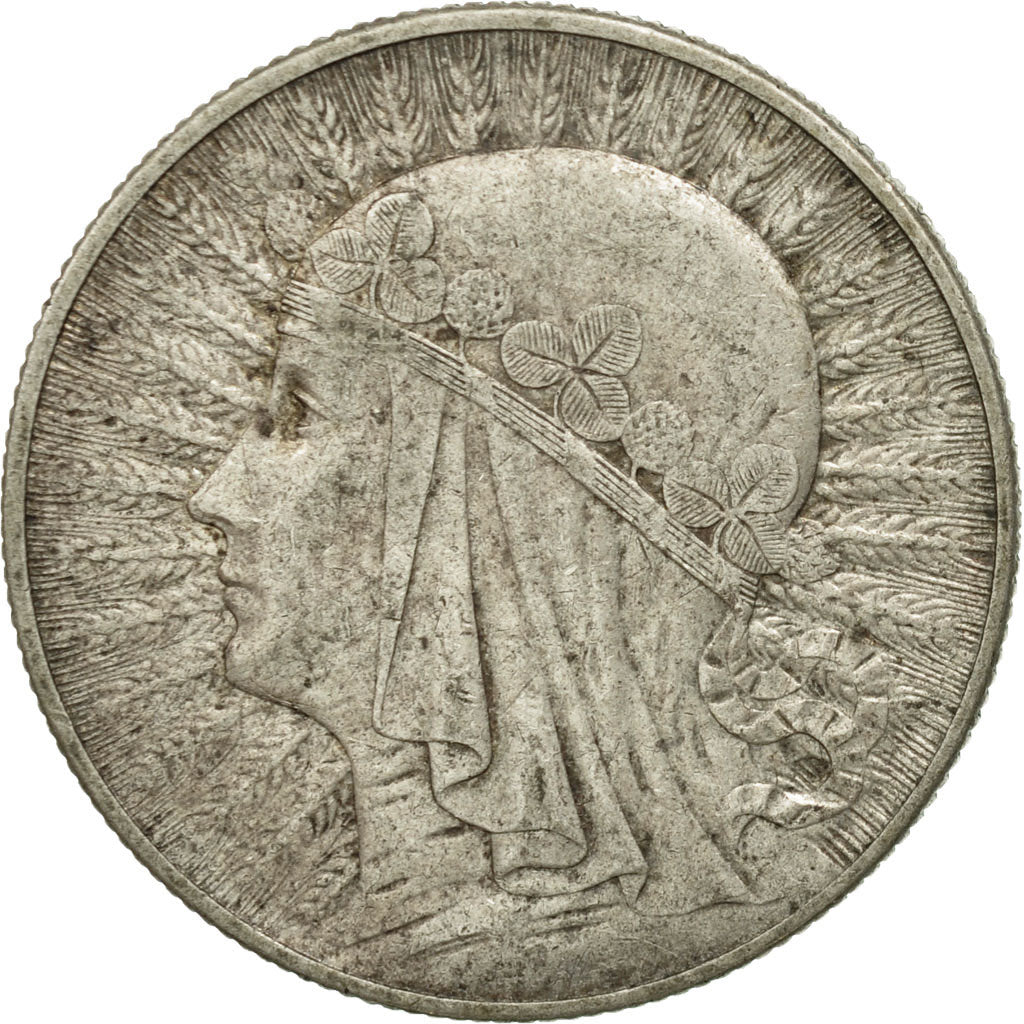 Monnaie, Pologne, 5 Zlotych, 1932, Warsaw, TB, Argent, KM:21