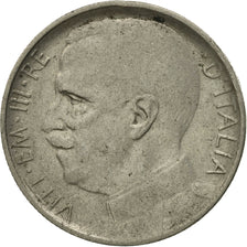 Coin, Italy, Vittorio Emanuele III, 50 Centesimi, 1921, Rome, VF(20-25), Nickel