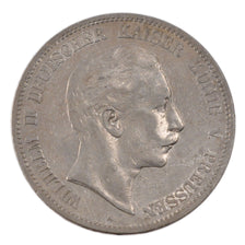 Coin, German States, PRUSSIA, Wilhelm II, 5 Mark, 1902, Berlin, VF(30-35)