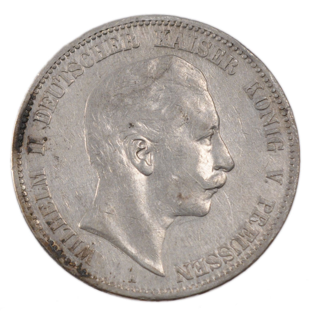Coin, German States, PRUSSIA, Wilhelm II, 5 Mark, 1903, Berlin, VF(30-35)