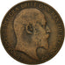 Coin, Great Britain, Edward VII, Penny, 1905, VF(20-25), Bronze, KM:794.2
