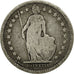 Moneta, Svizzera, Franc, 1875, Bern, MB+, Argento, KM:24