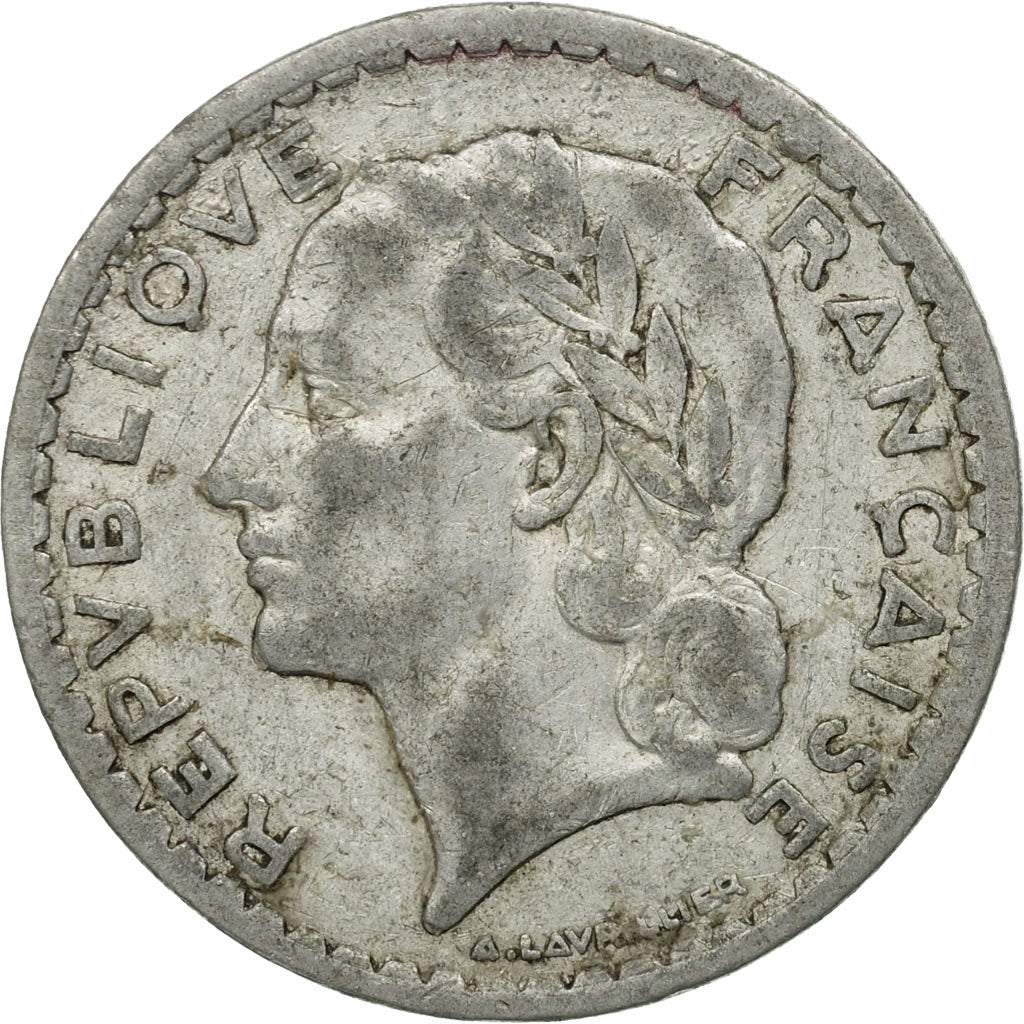 Monnaie, France, Lavrillier, 5 Francs, 1946, Paris, TB, Aluminium, Gadoury:766