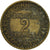 Coin, France, Chambre de commerce, 2 Francs, 1921, Paris, VF(20-25)