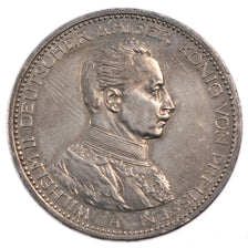 GERMAN STATES, 5 Mark, 1913, Berlin, KM #536, VF(20-25), Silver, 38, 27.80