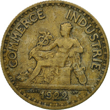 Coin, France, Chambre de commerce, 2 Francs, 1922, Paris, VF(20-25)