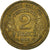 Moneta, Francia, Morlon, 2 Francs, 1938, Paris, MB+, Alluminio-bronzo, KM:886