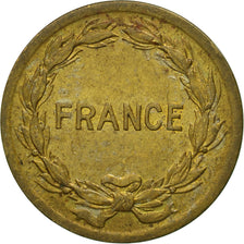Moneta, Francia, France Libre, 2 Francs, 1944, Philadelphia, MB+, Ottone