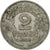 Moneta, Francia, Morlon, 2 Francs, 1949, Paris, MB, Alluminio, KM:886a.1