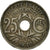 Monnaie, France, Lindauer, 25 Centimes, 1920, TB, Copper-nickel, Gadoury:380