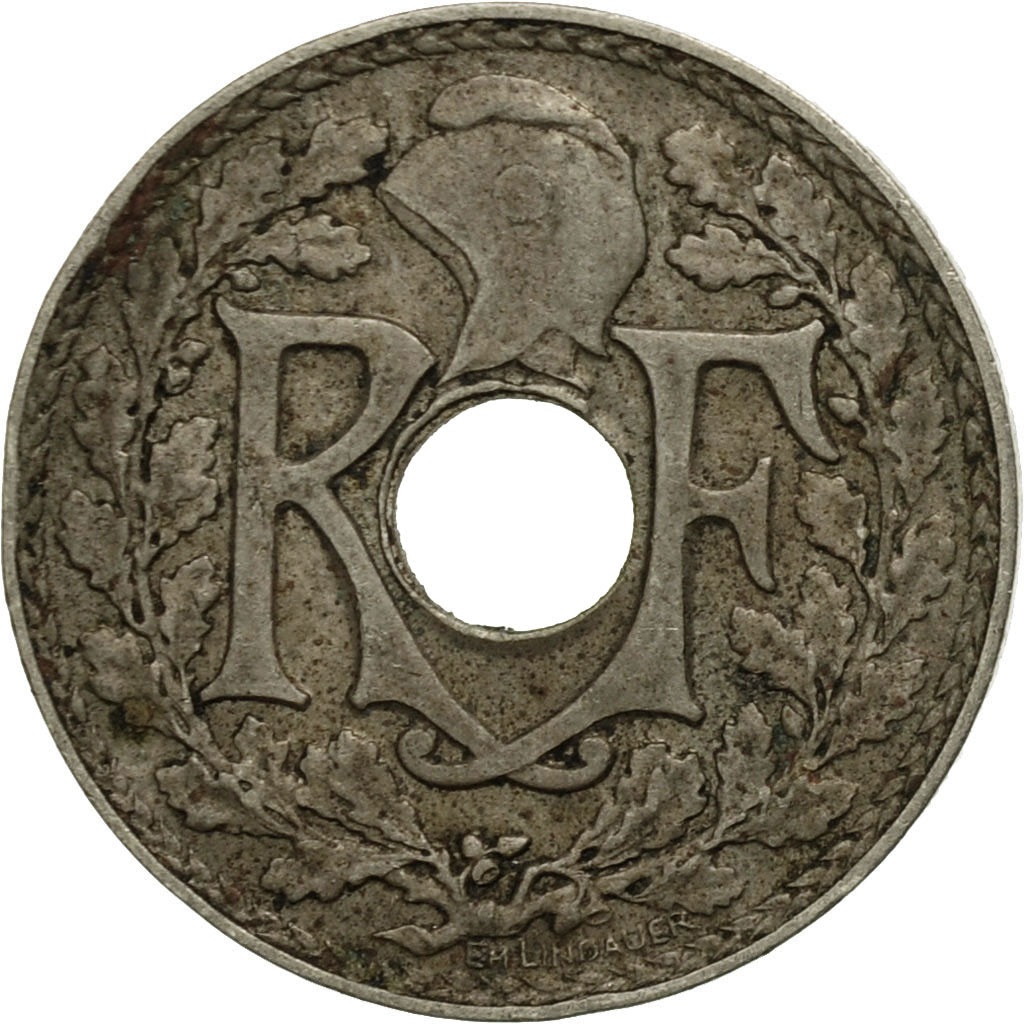 Munten, Frankrijk, Lindauer, 5 Centimes, 1936, Paris, FR+, Copper-nickel