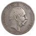 GERMAN STATES, 5 Mark, 1875, Dresde, KM #1237, VF(30-35), Silver, 27.30