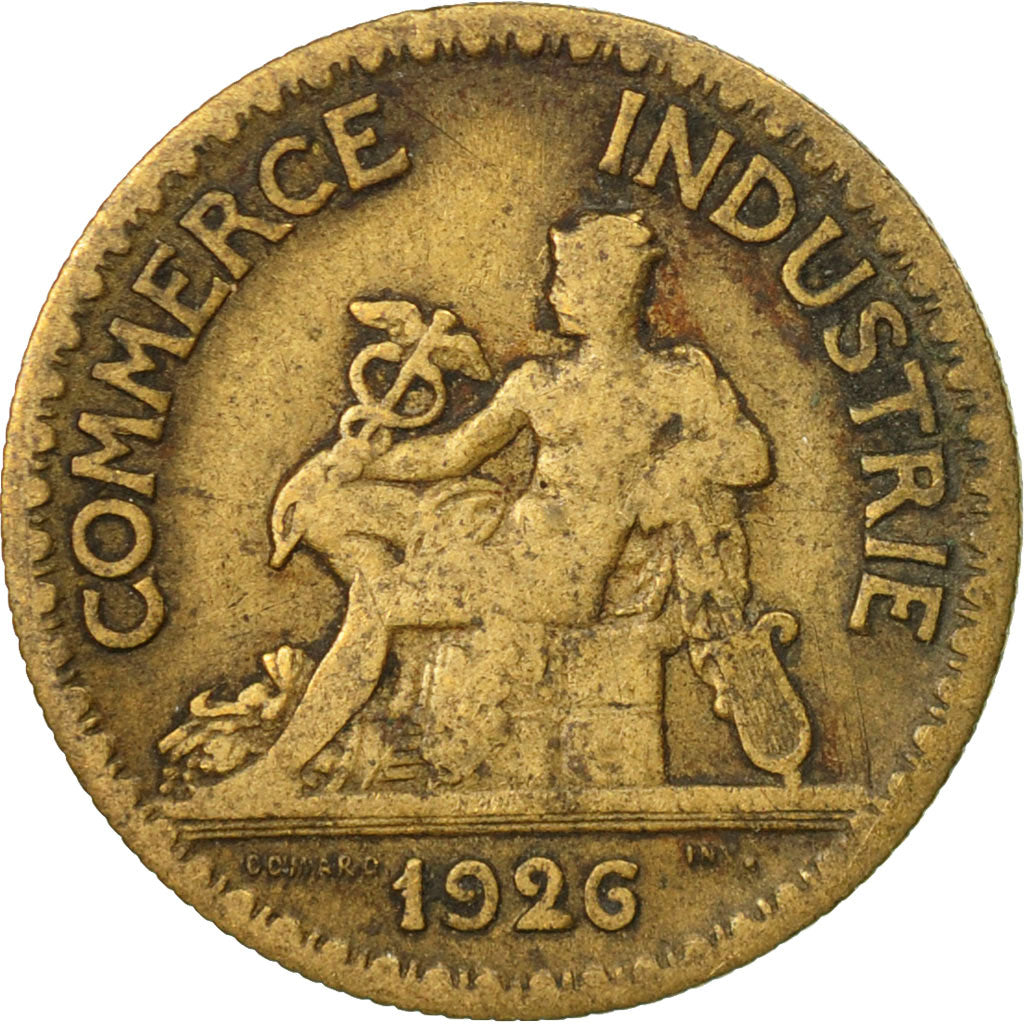 Munten, Frankrijk, Chambre de commerce, 50 Centimes, 1926, Paris, FR