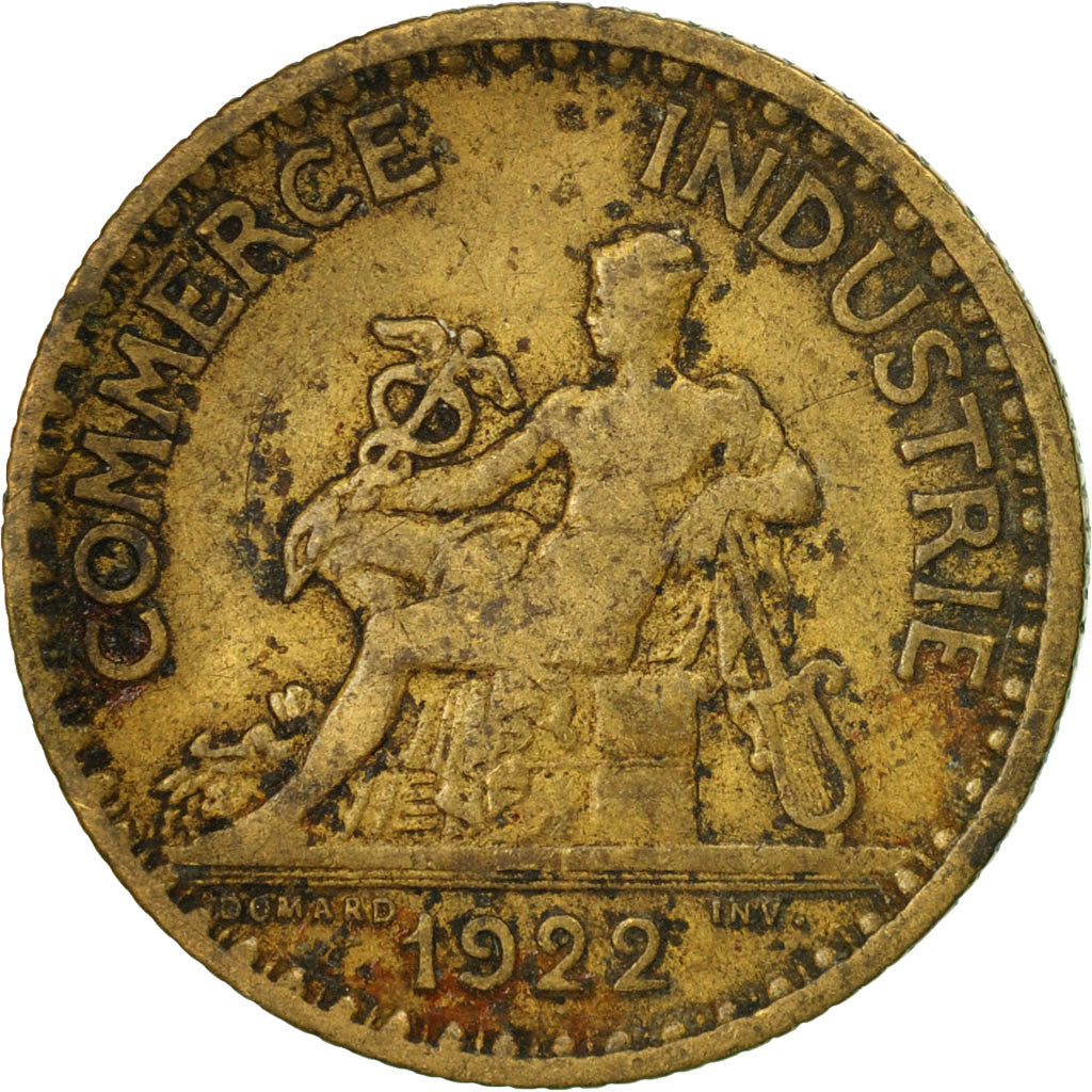 Münze, Frankreich, Chambre de commerce, Franc, 1922, Paris, S+