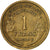 Moneda, Francia, Morlon, Franc, 1940, Paris, BC+, Aluminio - bronce, KM:885