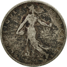 Münze, Frankreich, Semeuse, Franc, 1898, Paris, SGE+, Silber, KM:844.1