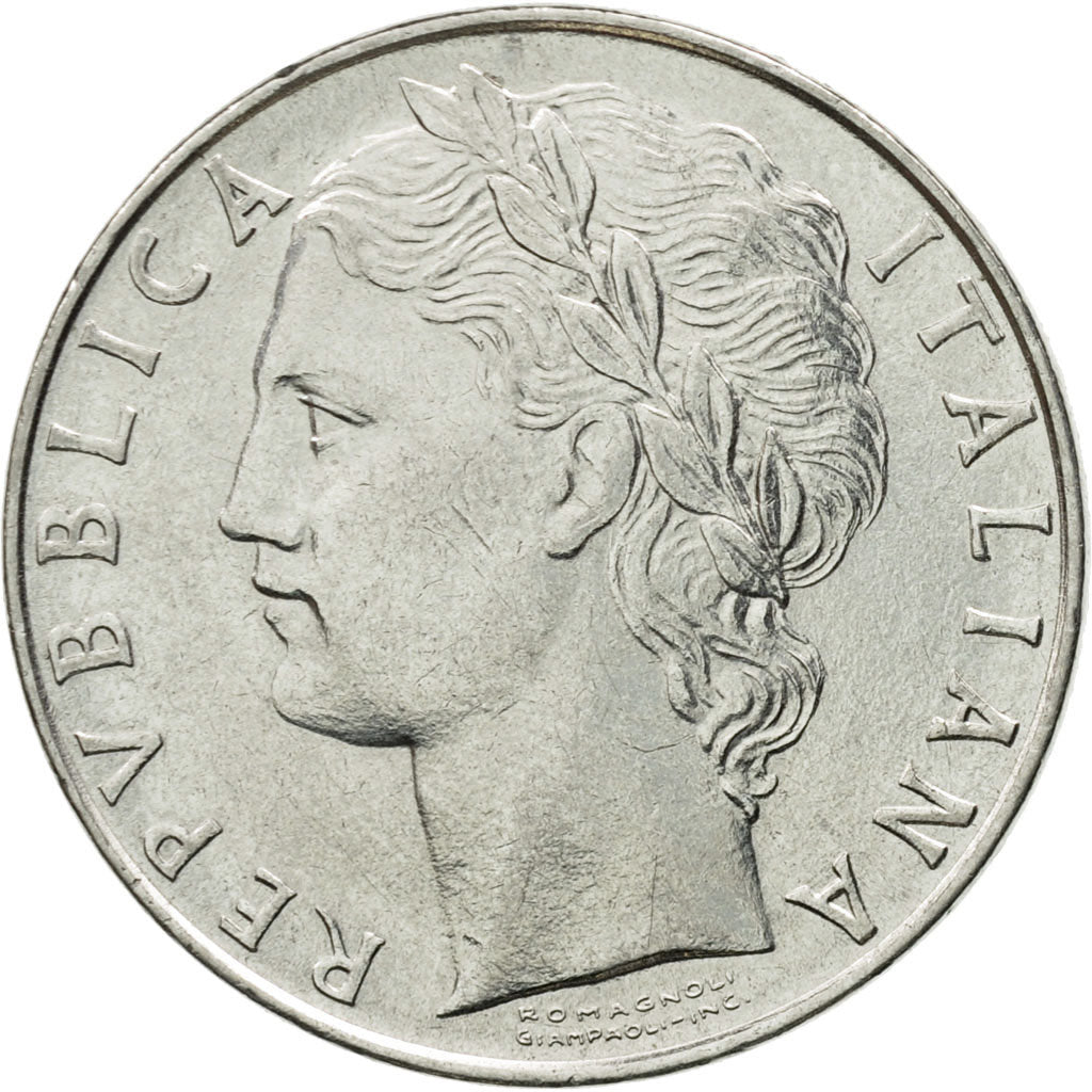 Coin, Italy, 100 Lire, 1982, Rome, EF(40-45), Stainless Steel, KM:96.1