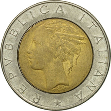 Monnaie, Italie, 500 Lire, 1982, Rome, TB+, Bi-Metallic, KM:111