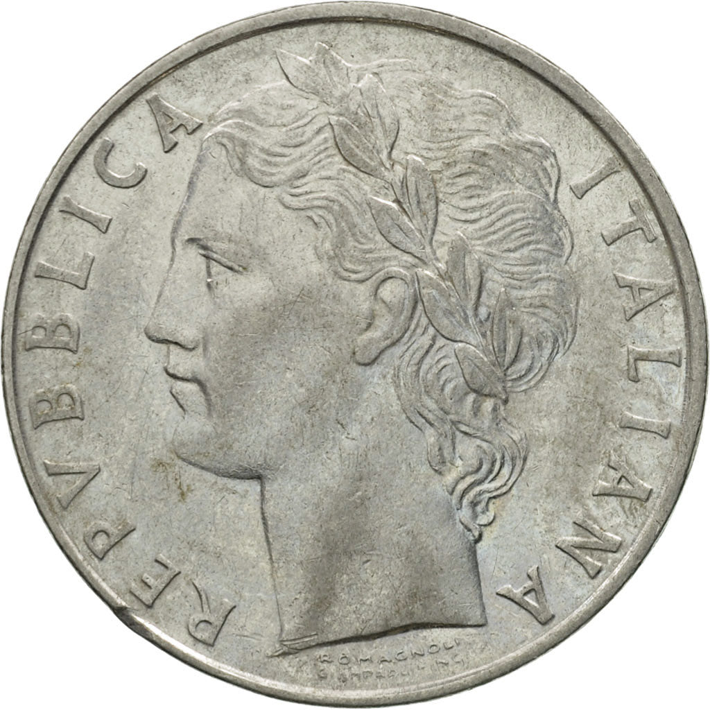 Munten, Italië, 100 Lire, 1973, Rome, ZF, Stainless Steel, KM:96.1