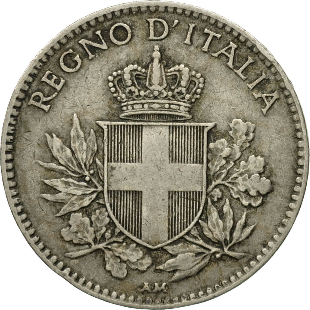 Monnaie, Italie, Vittorio Emanuele III, 20 Centesimi, 1919, Rome, TB+