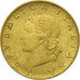 Coin, Italy, 20 Lire, 1981, Rome, VF(30-35), Aluminum-Bronze, KM:97.2