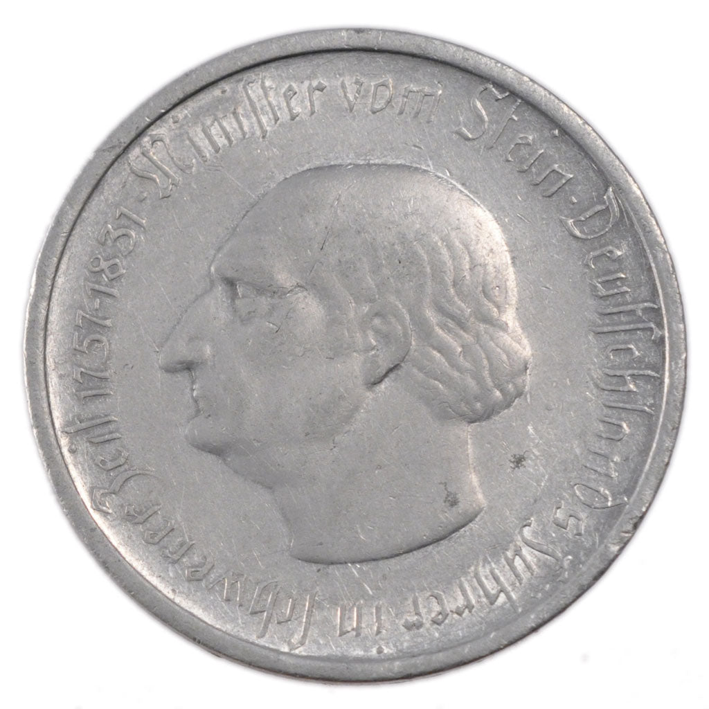Germany, 50 Millions Mark, 1923, AU(50-53), Aluminium, 5.50