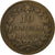 Monnaie, Italie, Umberto I, 10 Centesimi, 1894, Birmingham, TB+, Cuivre, KM:27.1
