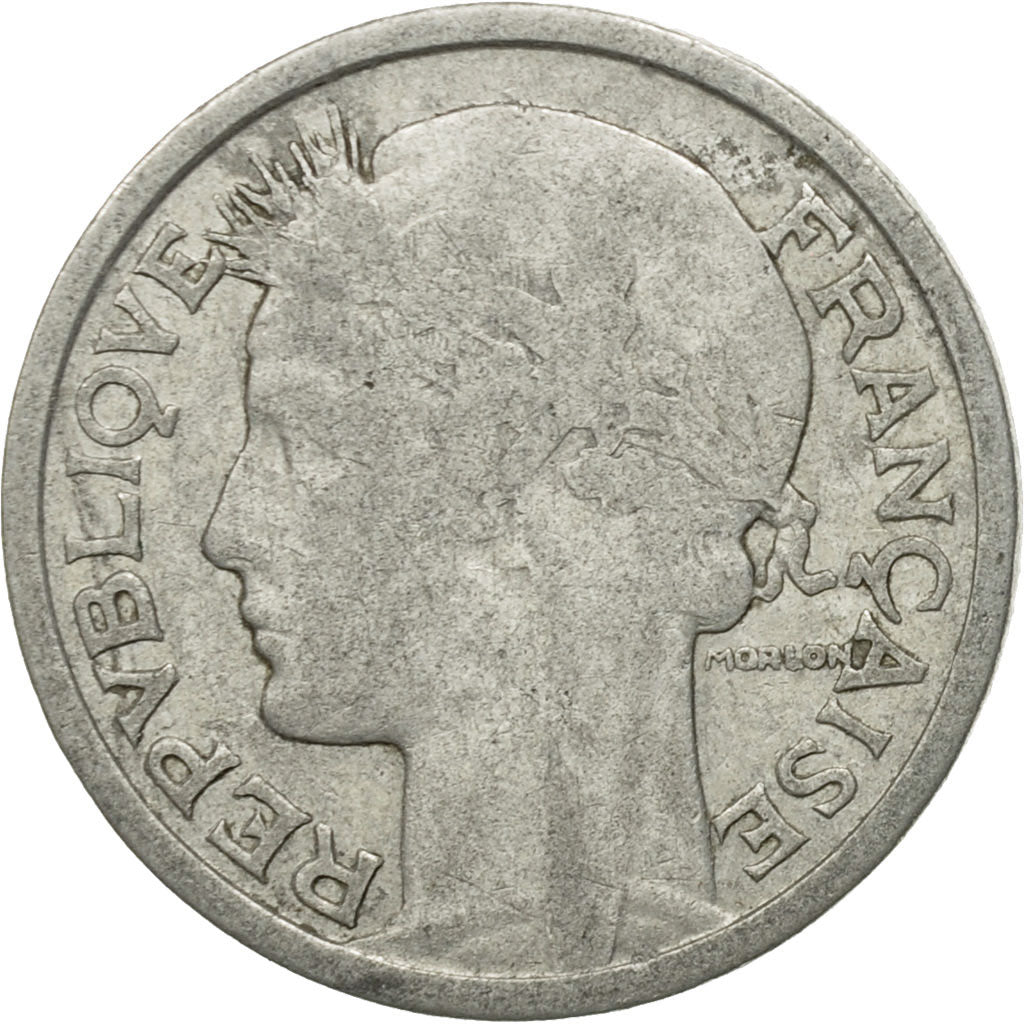 Moneta, Francja, Morlon, Franc, 1941, Paris, VF(30-35), Aluminium, KM:885a.1