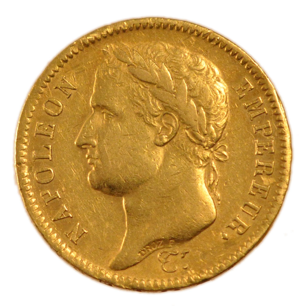 FRANCE, Napoléon I, 40 Francs, 1811, Paris, EF(40-45), Gold, Gadoury #1084, 1...