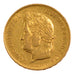 Francia, Louis-Philippe, 40 Francs, 1833, Paris, BB+, Oro, Gadoury:1106