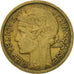 Moneda, Francia, Morlon, Franc, 1933, Paris, BC+, Aluminio - bronce, KM:885